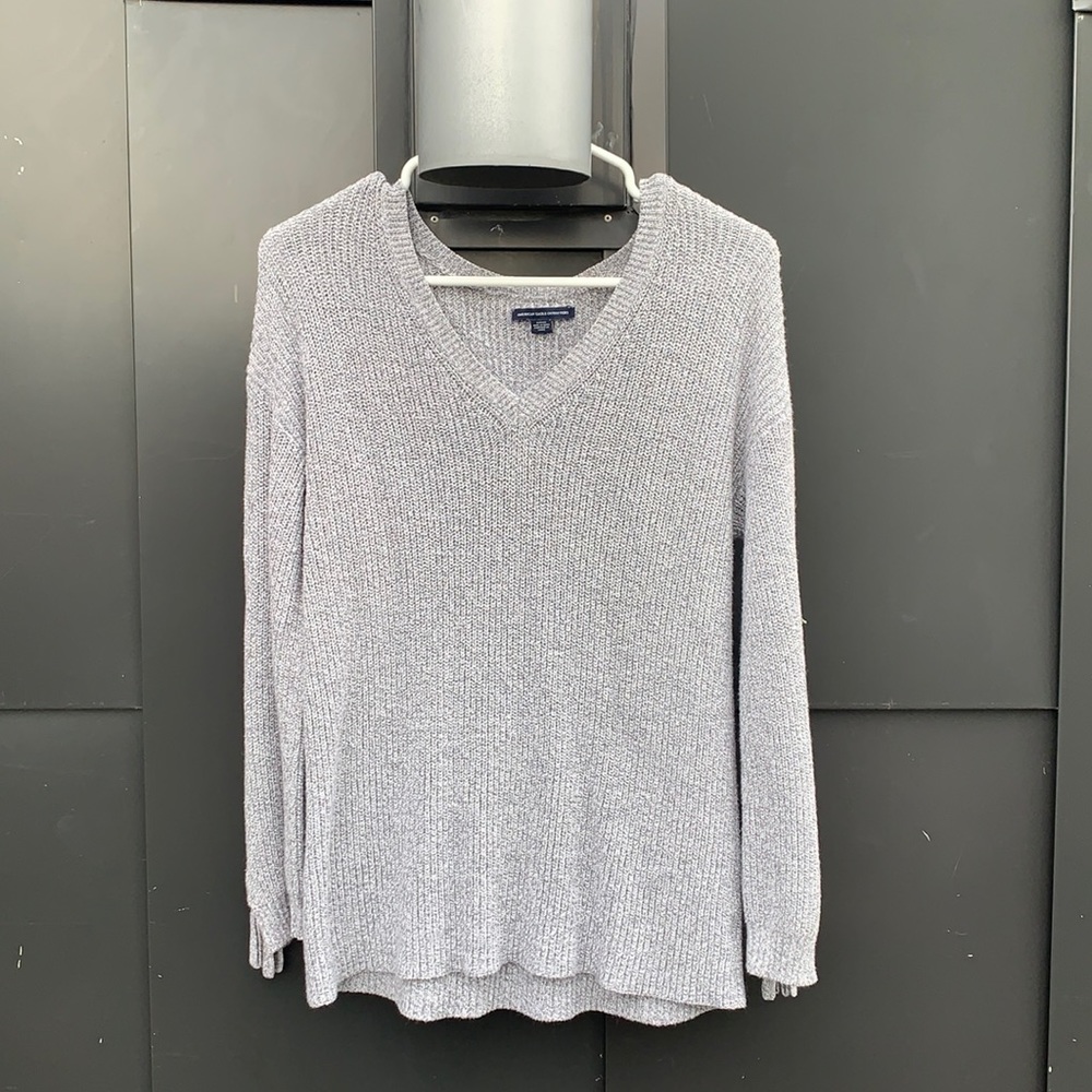 America Eagle Gray Sweater